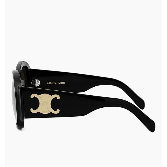 CELINE Maxi Triomphe 54MM Round Sunglasses $580 - Picture 3 of 10